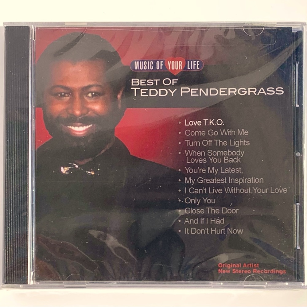 The Best of Teddy Pendergrass Turn Off the Lights by Teddy Pendergrass CD sealed